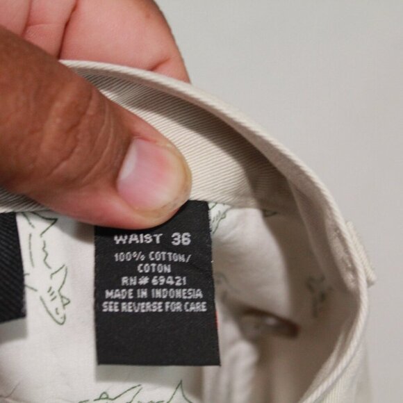 Greg Norman Tan Pleated Short Golf Preppy Size 36 - Picture 8 of 10